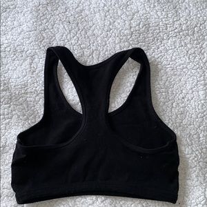 Garage Tops - Black garage crop top / sports bra Garage Tops - Black garage crop top / sports bra